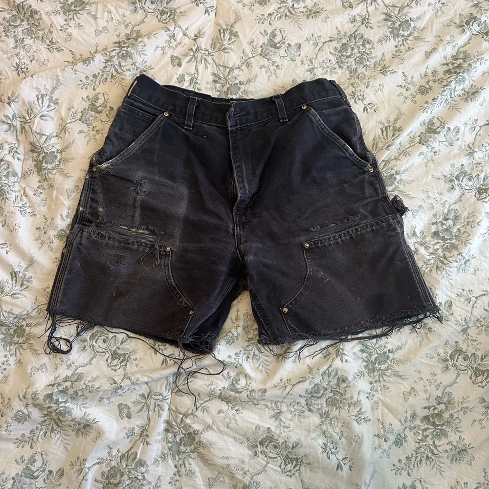 Carhartt Men's Black Jean Shorts